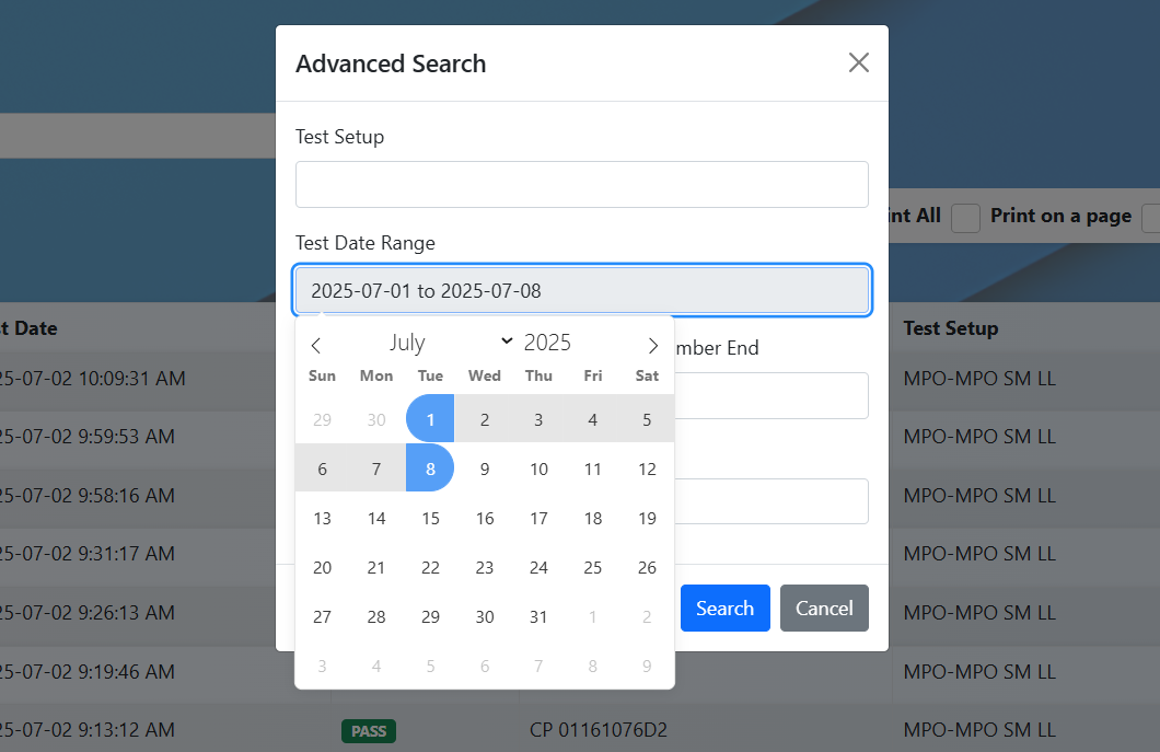 Serial Number Search