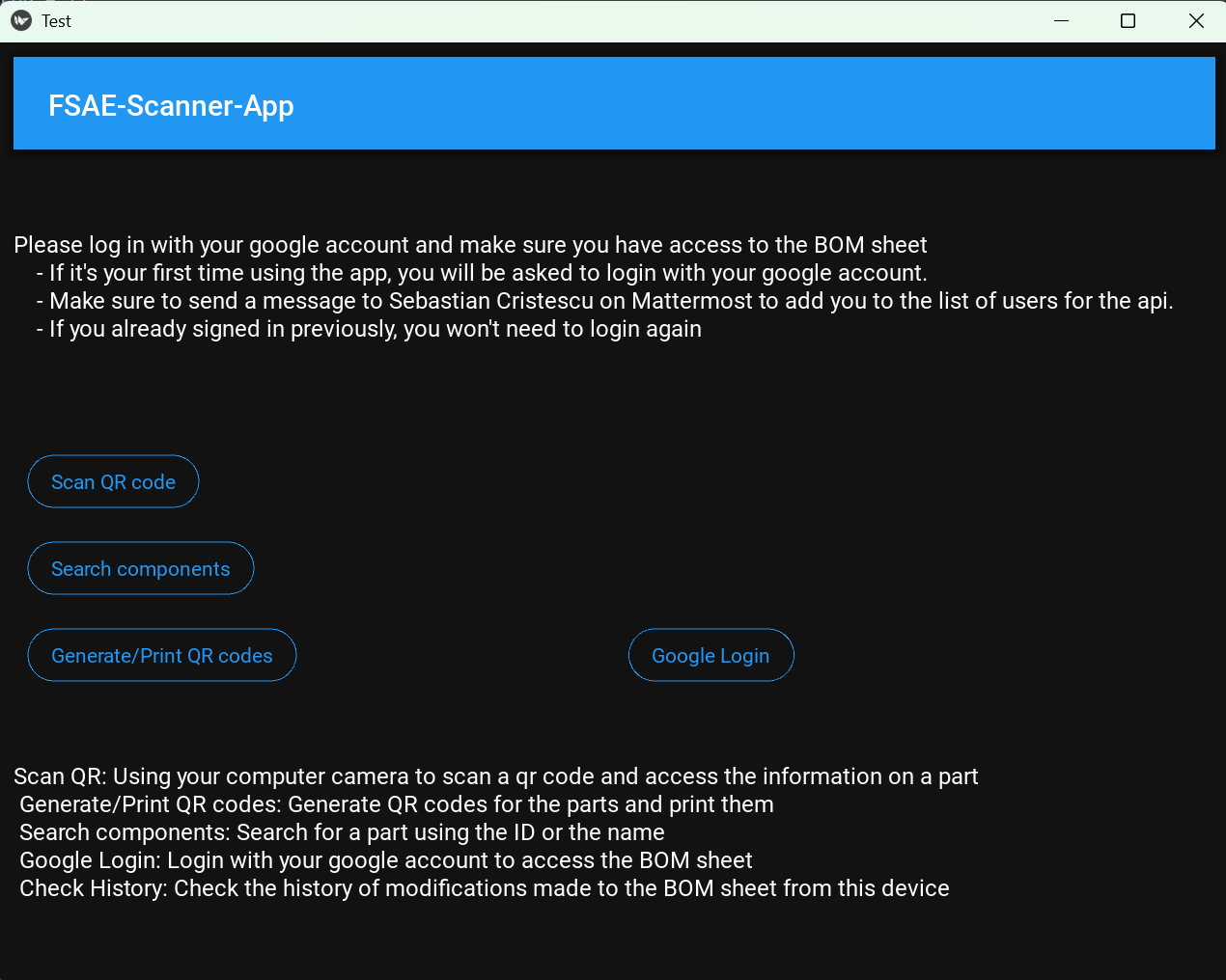 Bom Management Project - Société Technique Formule SAE (2023-2024)
